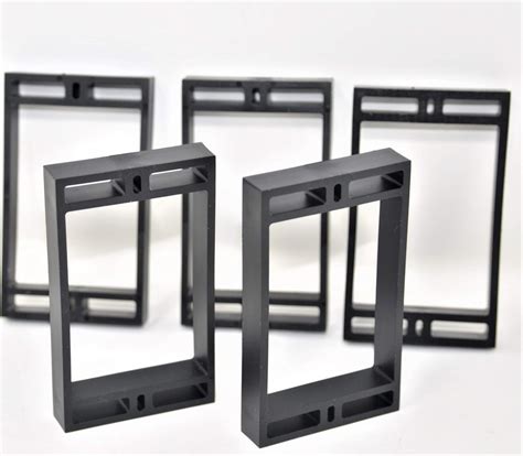 electrical box spacers single gang|Electrical Box Spacer Single Gang combo 5 pack.